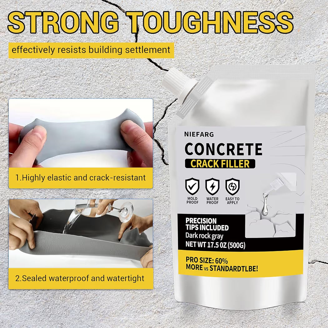 All-Surface Waterproof Crack Filler (Pack Of 2)