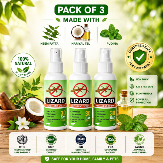 Lizard Spray Pack of 3 50ml Each